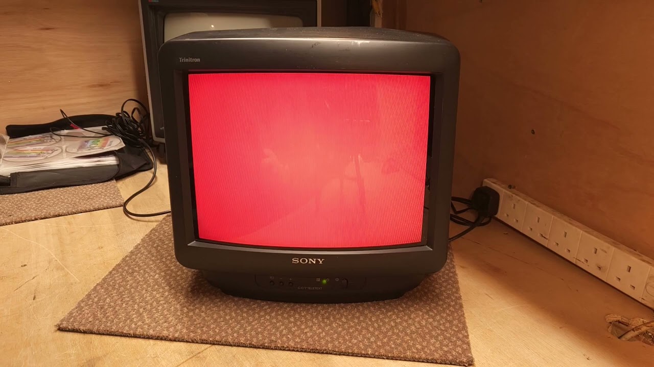 Sony KV M1401U CRT Trinitron Demo - YouTube