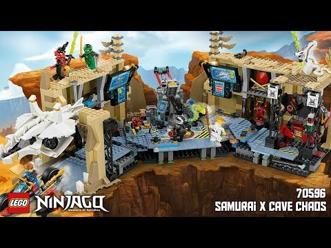 Lego Ninjago Day of The Departed: 70596 Samurai X Cave Chaos Set
