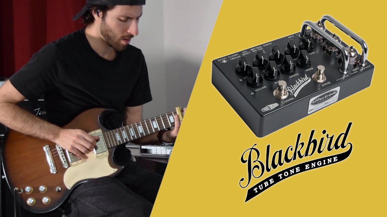 Blackbird Vacuum Tube Preamp for guitar - Effectrode