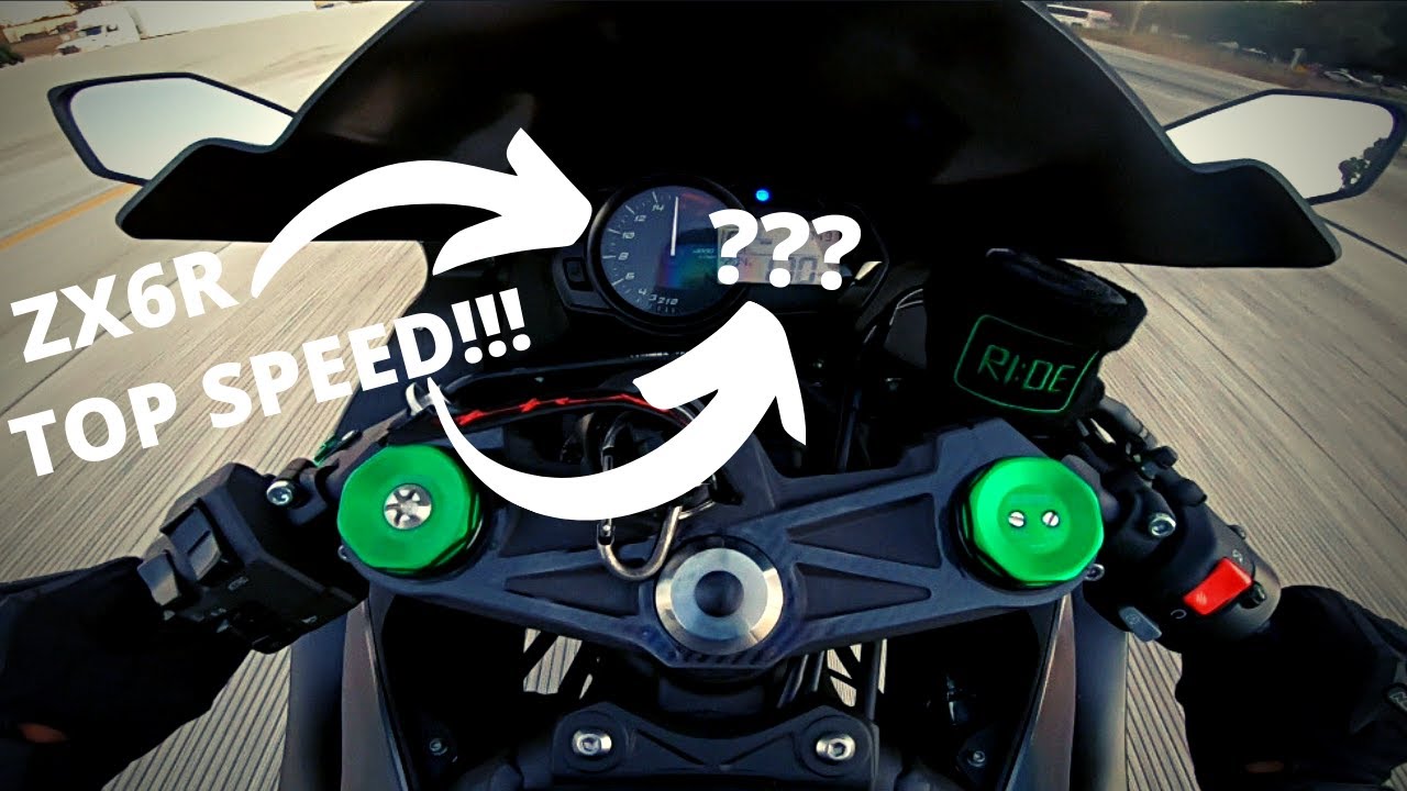 2018 Ninja-ZX6R TOP SPEED!!! - YouTube