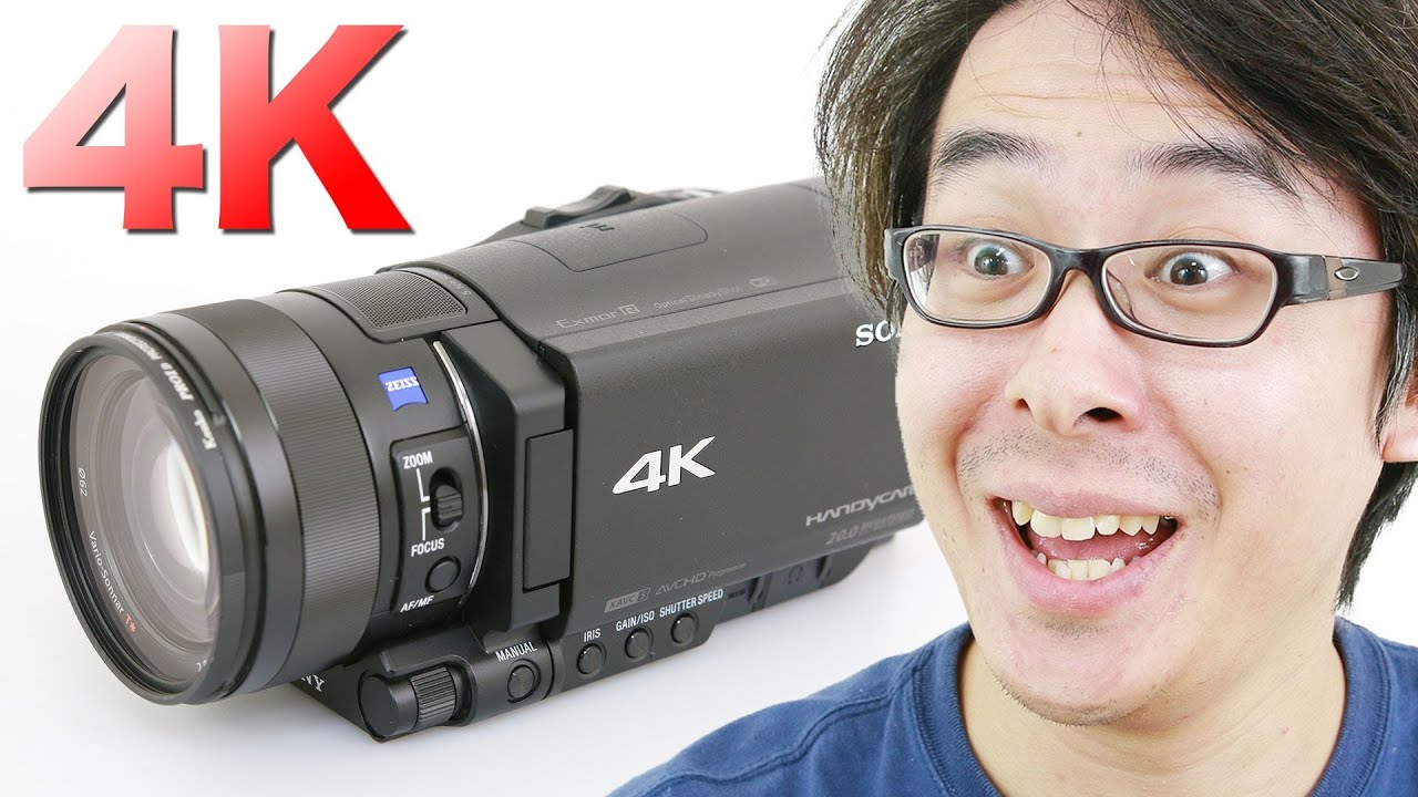 4K camera, here it comes! SONY's 4K Handycam 
