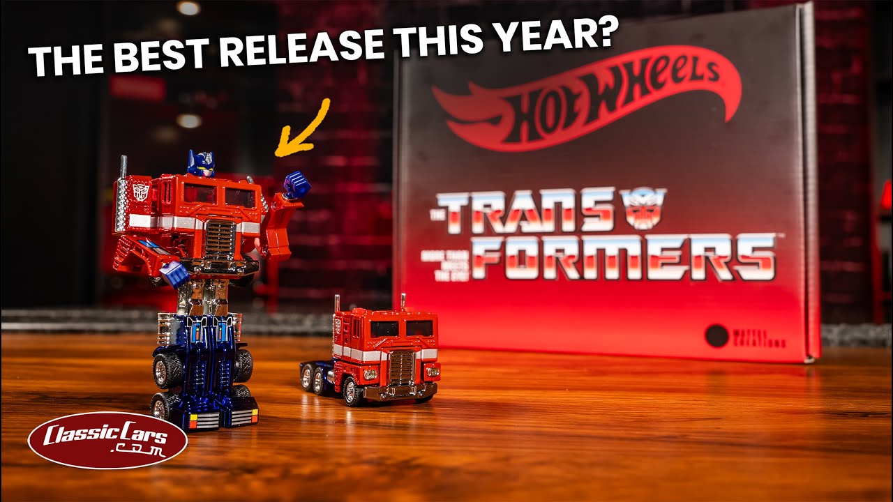 Hot Wheels RLC Exclusive Transformers Optimus Prime Unboxing - YouTube