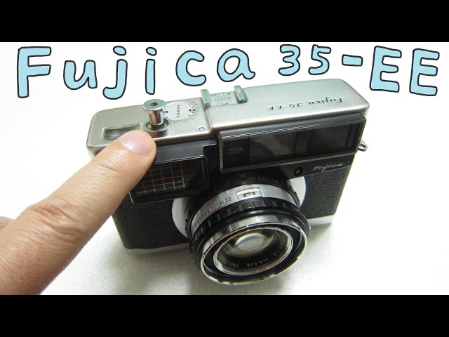 フィルムカメラ 】Fujica 35-EE ハードオフのジャンク2200円！ 清掃し