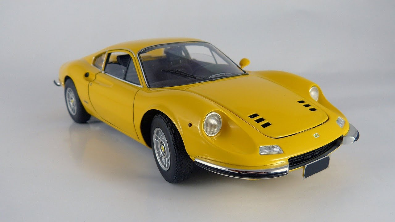 1:18 Hot Wheels Elite Ferrari Dino 246GT - YouTube