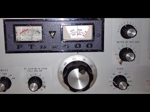 Yaesu FTDX-400 Transceiver on 40m - YouTube
