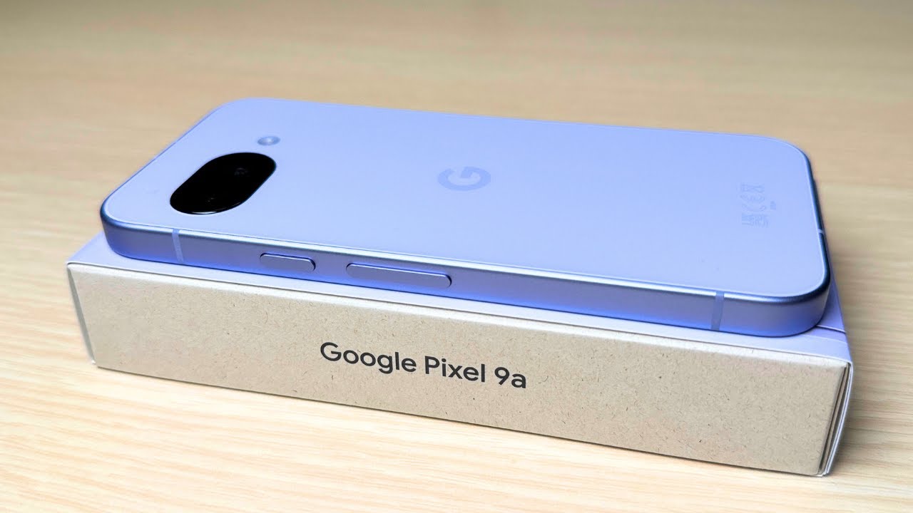 Google Pixel 9a Iris color - Unboxing and Test - YouTube