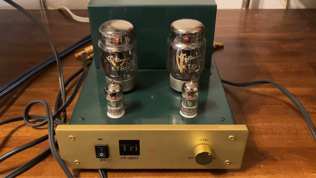 オーディオ試聴動画 TRIODE VP-MINI88 トライオード 真空管アンプ