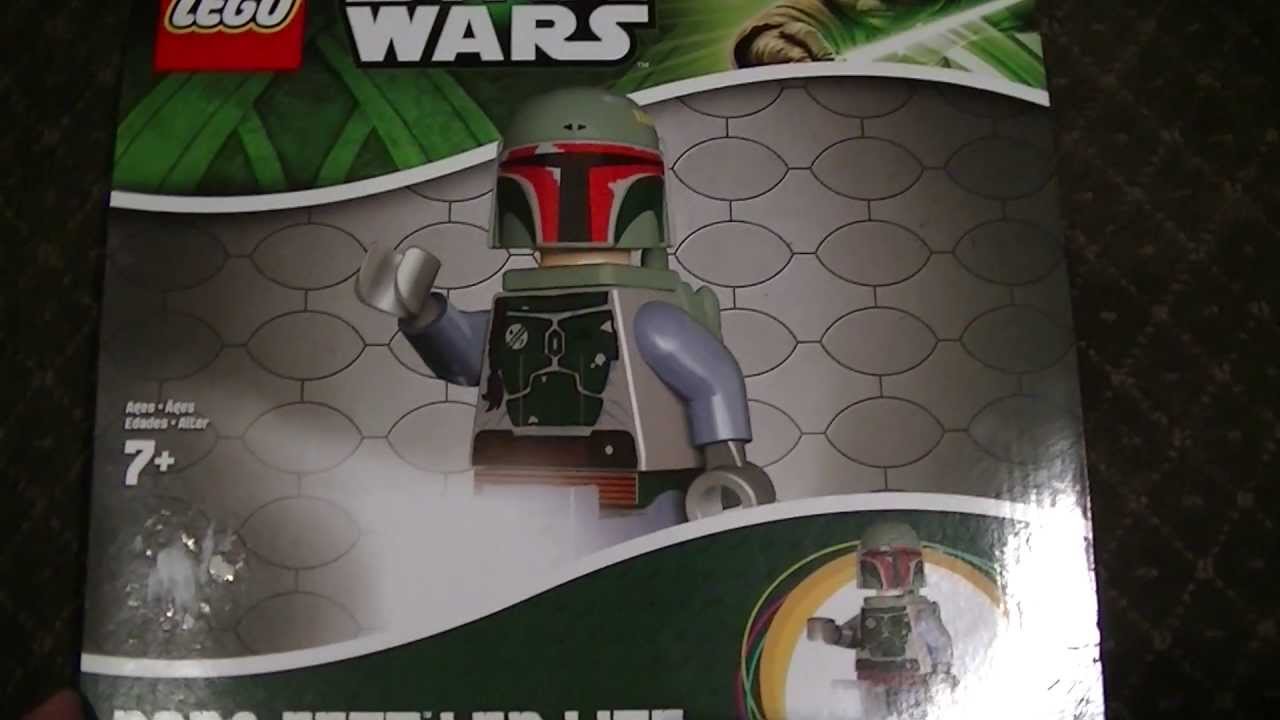 Lego Star Wars Boba Fett LED Lamp Lite - YouTube