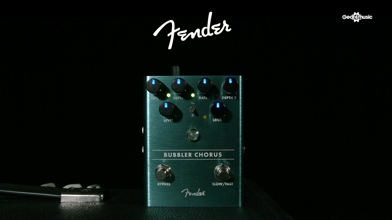 Fender Bubbler Analog Chorus & Vibrato | Gear4music demo - YouTube