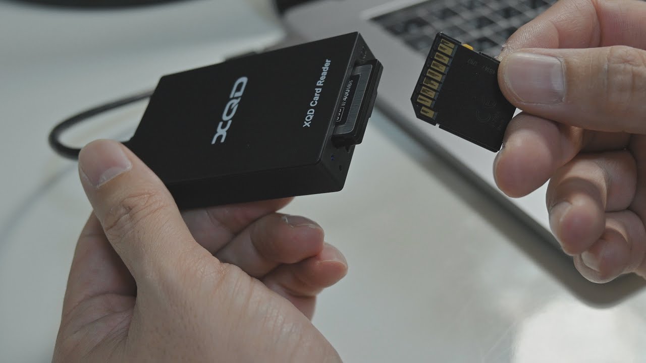 Nikon Z6用にSDカードと同時読込できるXQDカードリーダーを購入 - YouTube