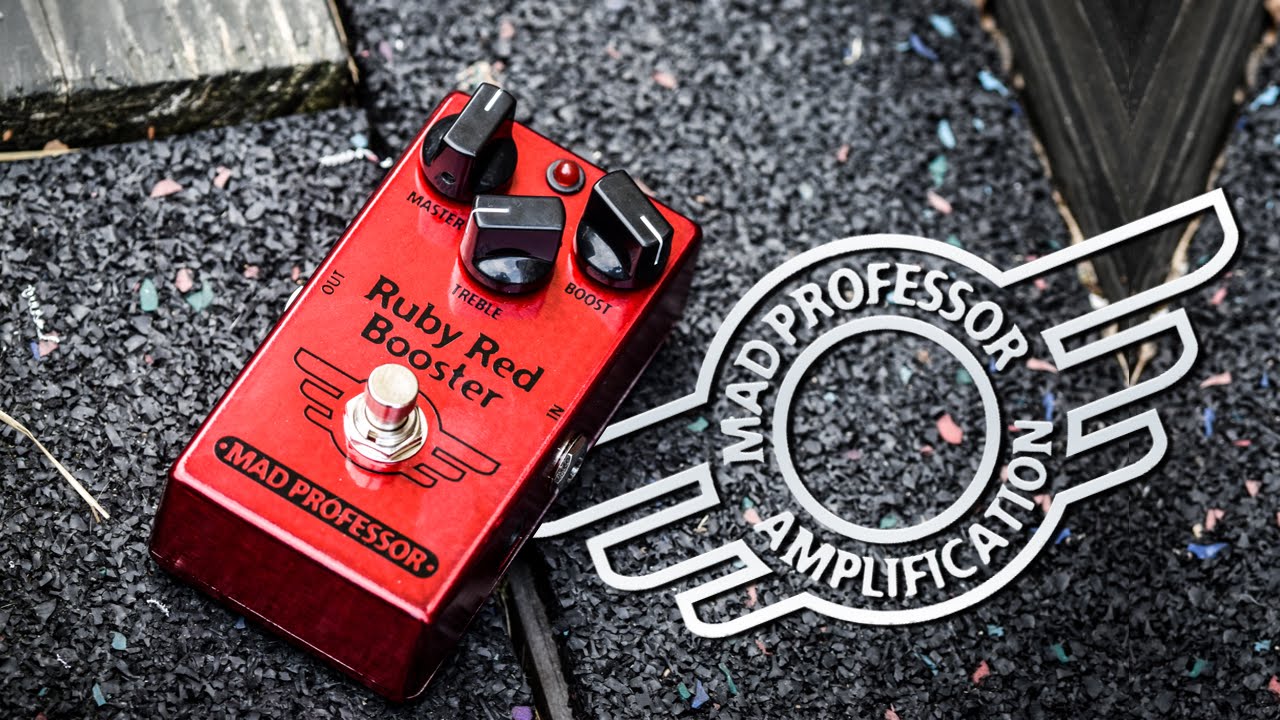 ギター MAD PROFESSOR Chorus & Ruby Red Booster Mad Professor Ruby
