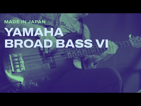 Yamaha Broad Bass VI made in japan (JDM) #yamahabass - YouTube