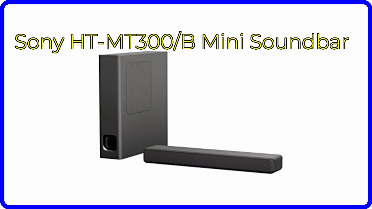 REVIEW (2026): Sony HT-MT300/B Mini Soundbar. ESSENTIAL details