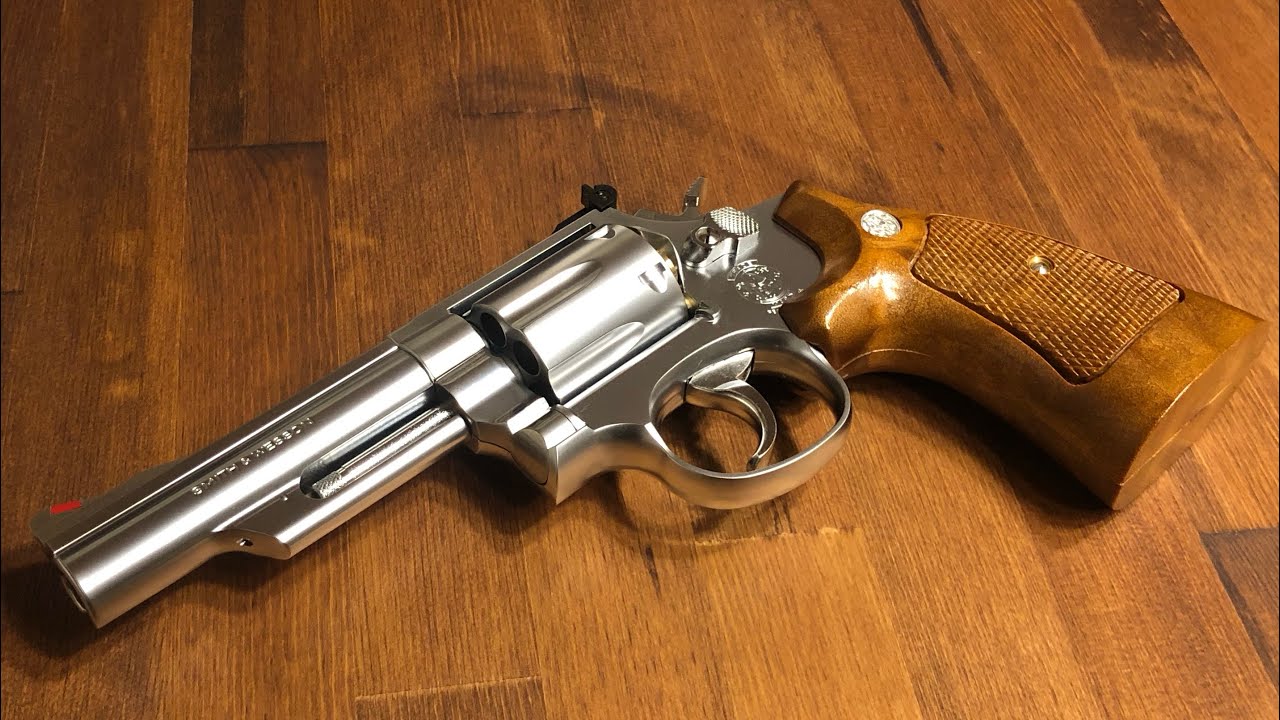 美しいステンレスフィニッシュ！］タナカワークス製モデルガン S&W M66