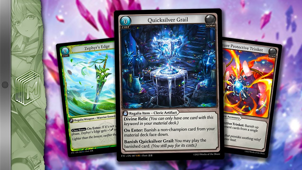 The Top 5 MATERIAL DECK Cards in Grand Archive TCG: Fractured