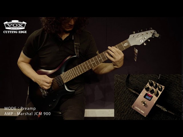 VOX VALVENERGY CUTTING EDGE サウンド・サンプル - YouTube