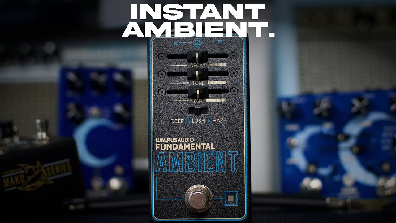 Walrus Audio Fundamental AMBIENT Reverb | A new standard in