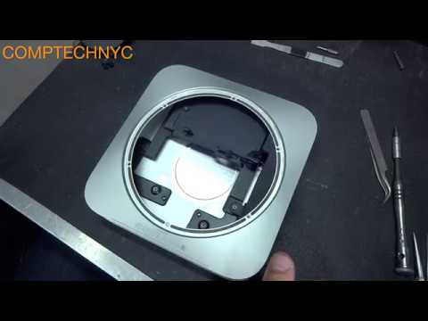 Mac Mini A1347 hard drive replacement/ssd upgrade - YouTube