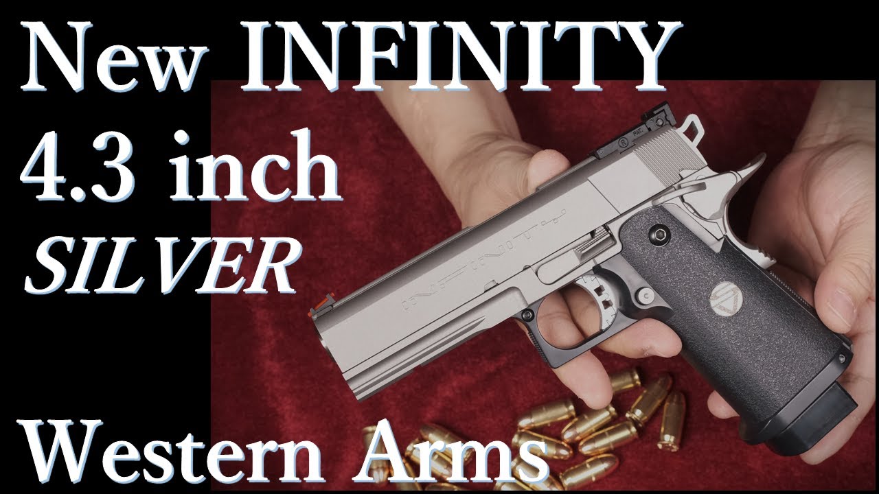 NEW INFINITY 4 3in Silver / ウェスタンアームズ - YouTube