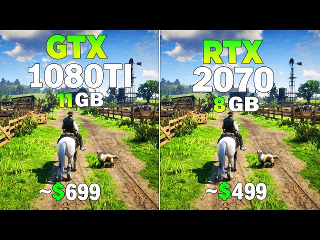 GTX 1080 Tİ vs RTX 2070 - Test in 8 Games - YouTube