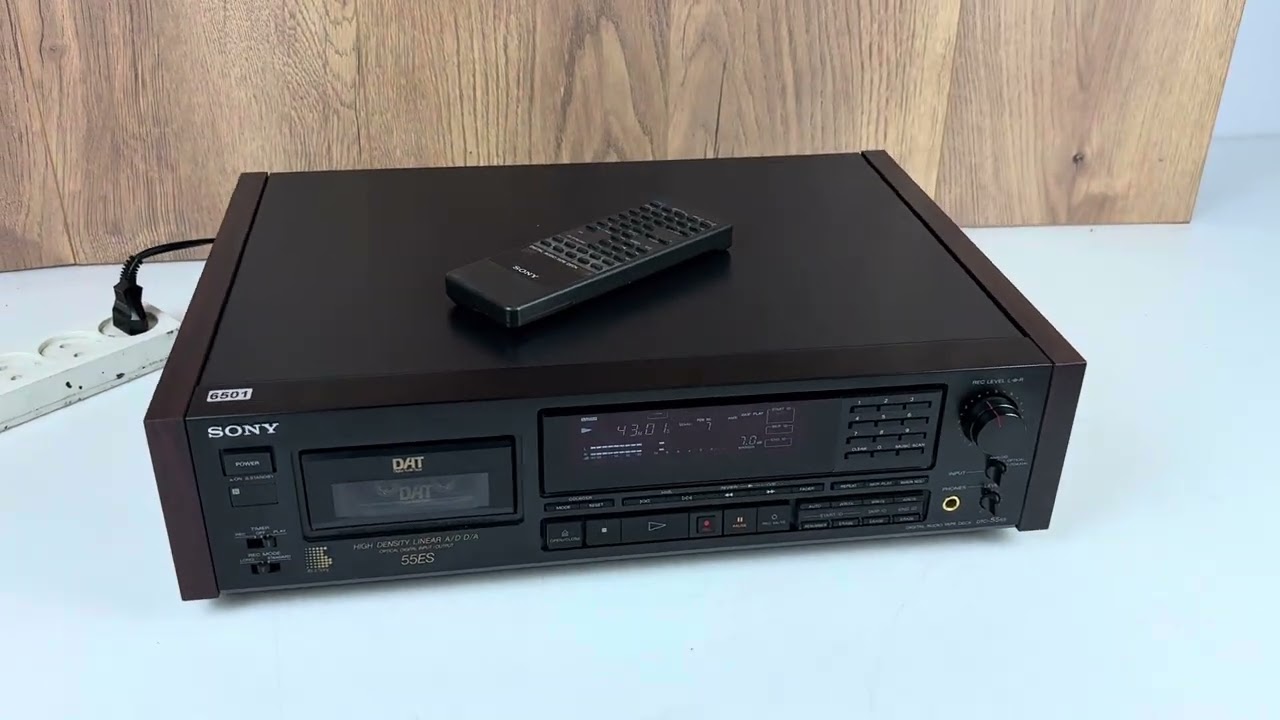 Sony 55ES - Dat Recorder - dtc-55es - YouTube