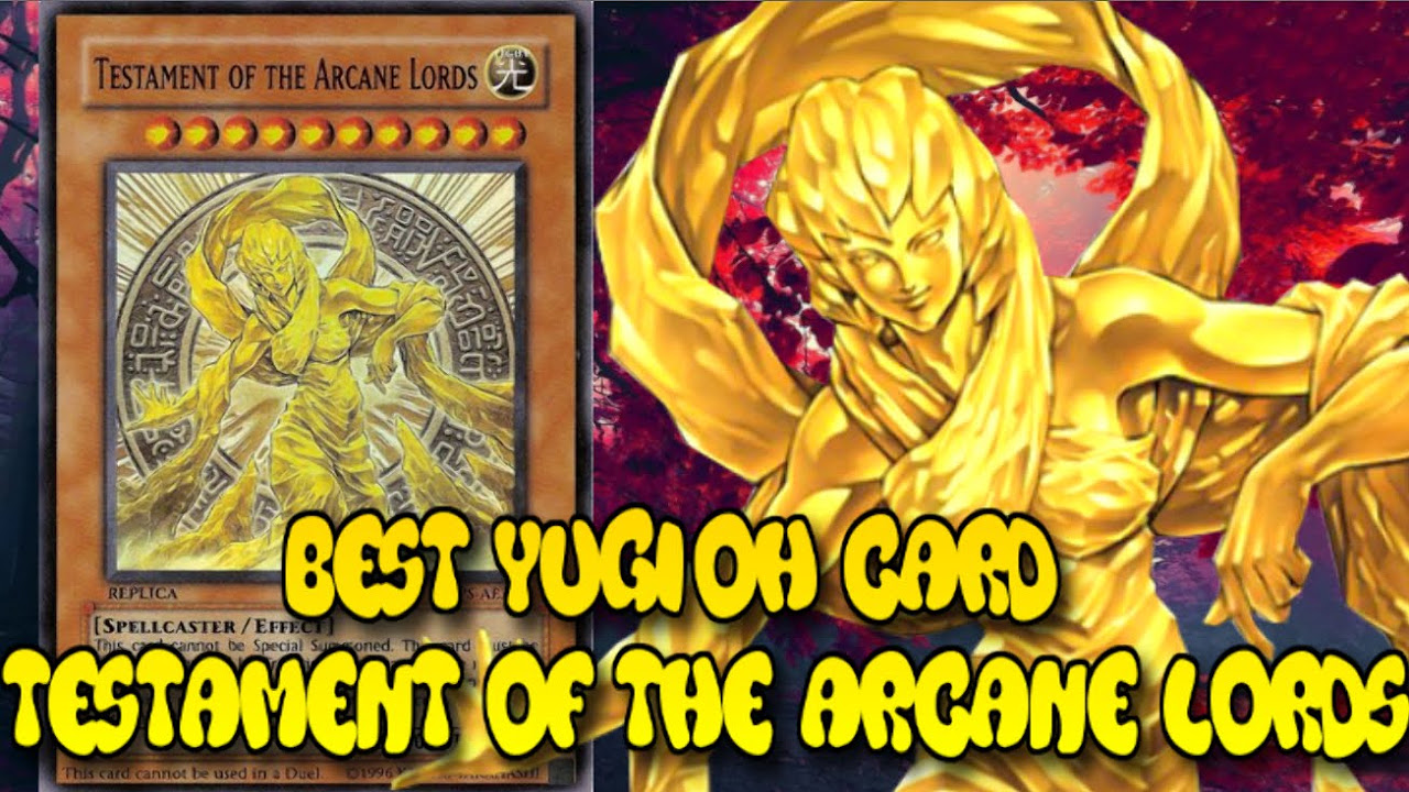 Yu-Gi-Oh! Extremely Rare Cards - Testament Of The Arcane Lords