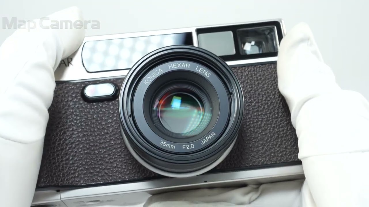 Konica (コニカ) HEXAR (Rhodium)+HX-14 並品 - YouTube