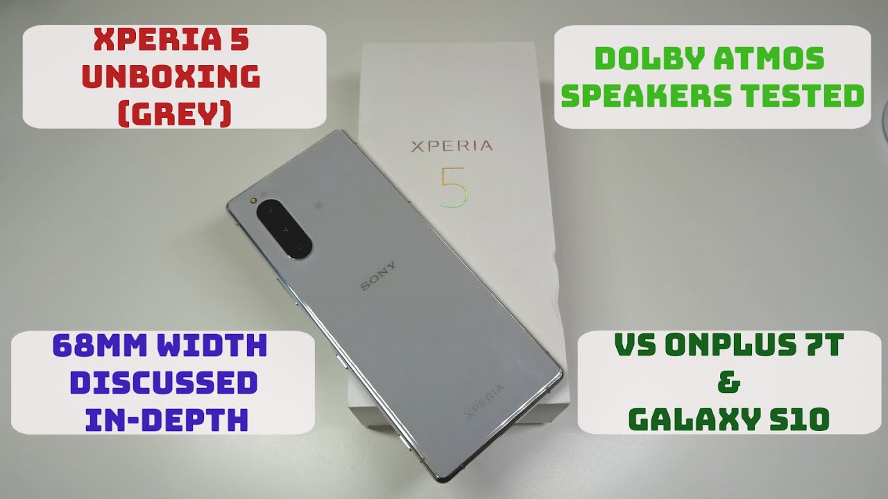 Sony Xperia 5 - Unboxing & First Impressions - YouTube
