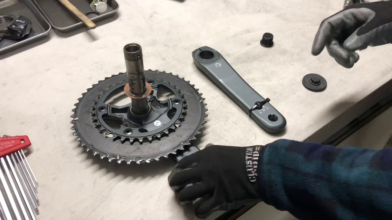 How to replace your road bike crank! How to remove and install