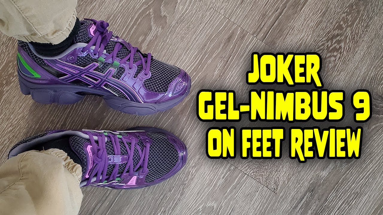 Asics Gel-Nimbus 9 Joker / Night Shade Orchid On Feet Review