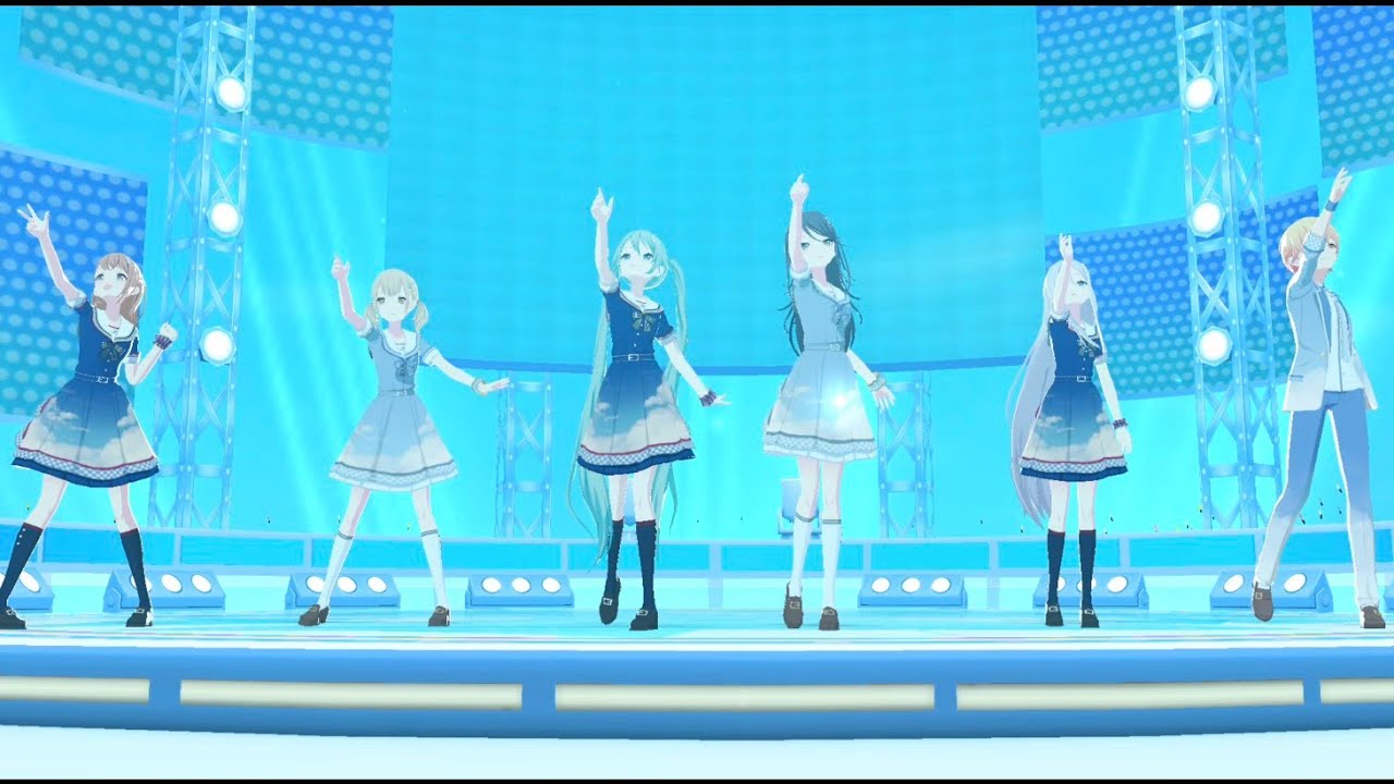 プロセカ]1周年記念ライブ[レオニ、モモジャン、ビビバス、ワンダショ