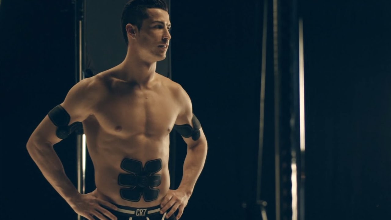 C・ロナウド選手、CMで“美しすぎる”肉体披露！「SIXPAD」新TV CM＆