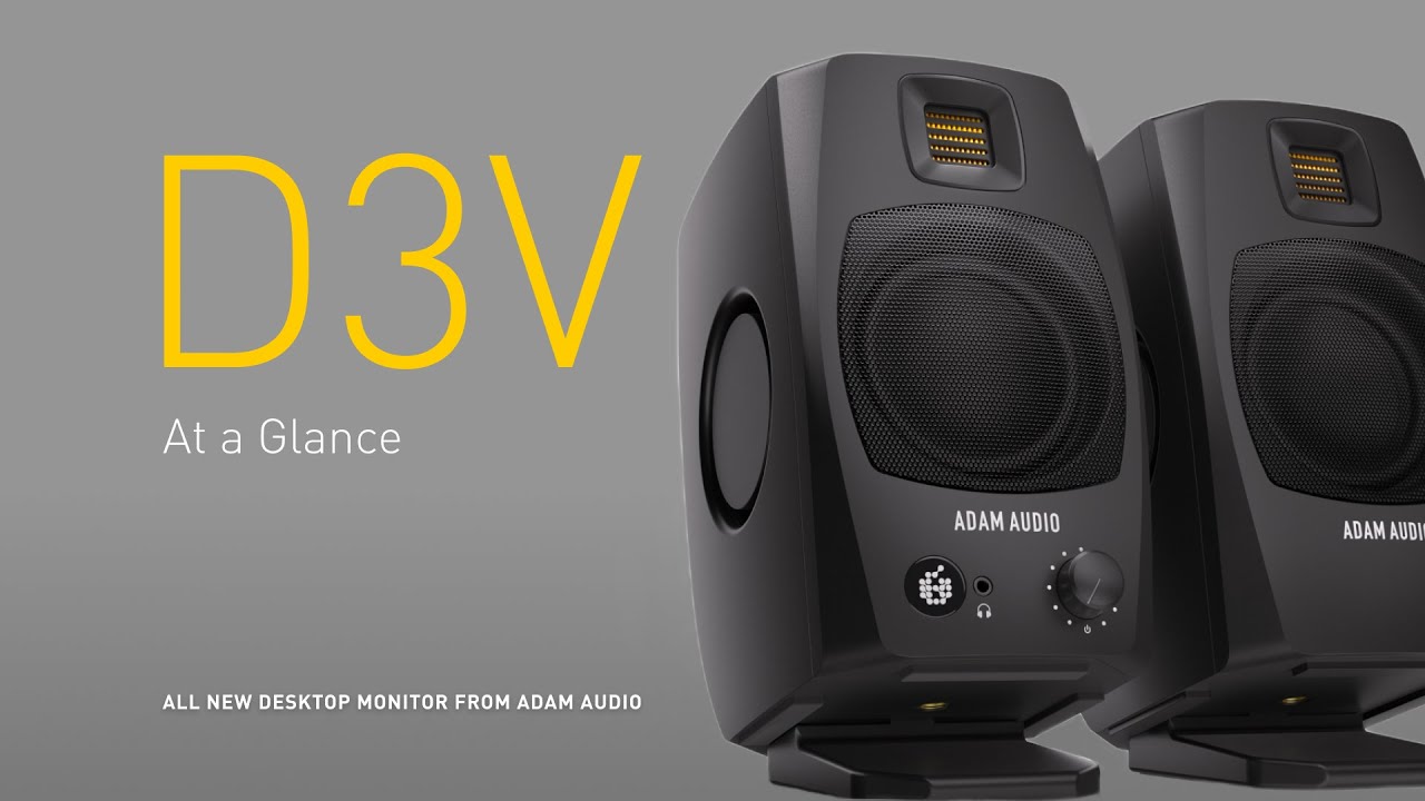 ADAM AUDIO / D3V White ｜ SMITHS Digital Musical Instruments