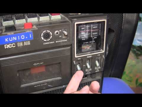 済 Sanyo Trans World Radio Model MR-4000 サンヨーラジカセ トランス