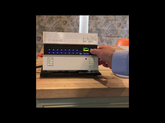 Lutron Grafik Eye Qs Motion Sensor Setup - YouTube