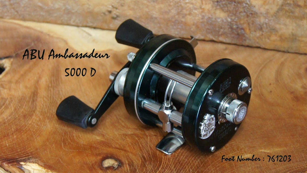 ABU Ambassadeur 5000 D Parts list パーツリスト 分解写真 - YouTube