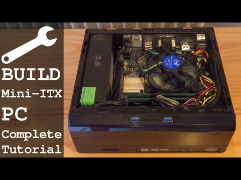 Build a Small Mini-ITX PC - Complete Tutorial | Intel i3-6100