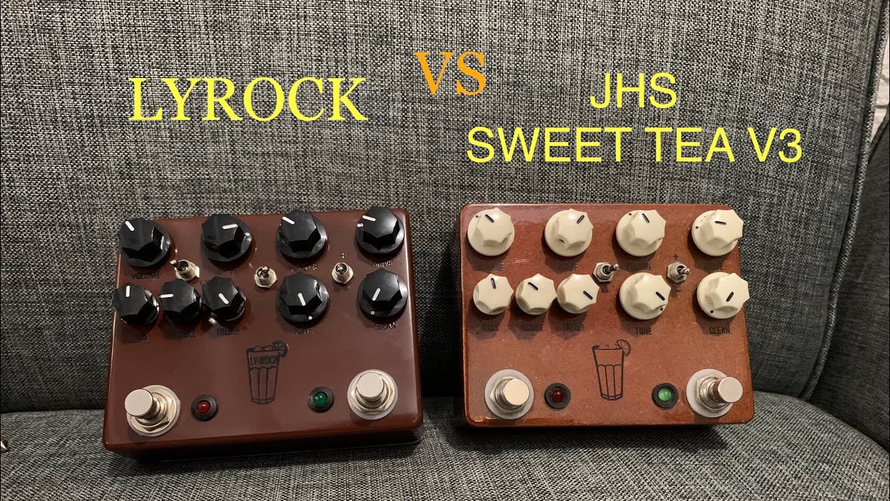 Jhs sweet tea v3 USA vs clone by lyrock china - YouTube