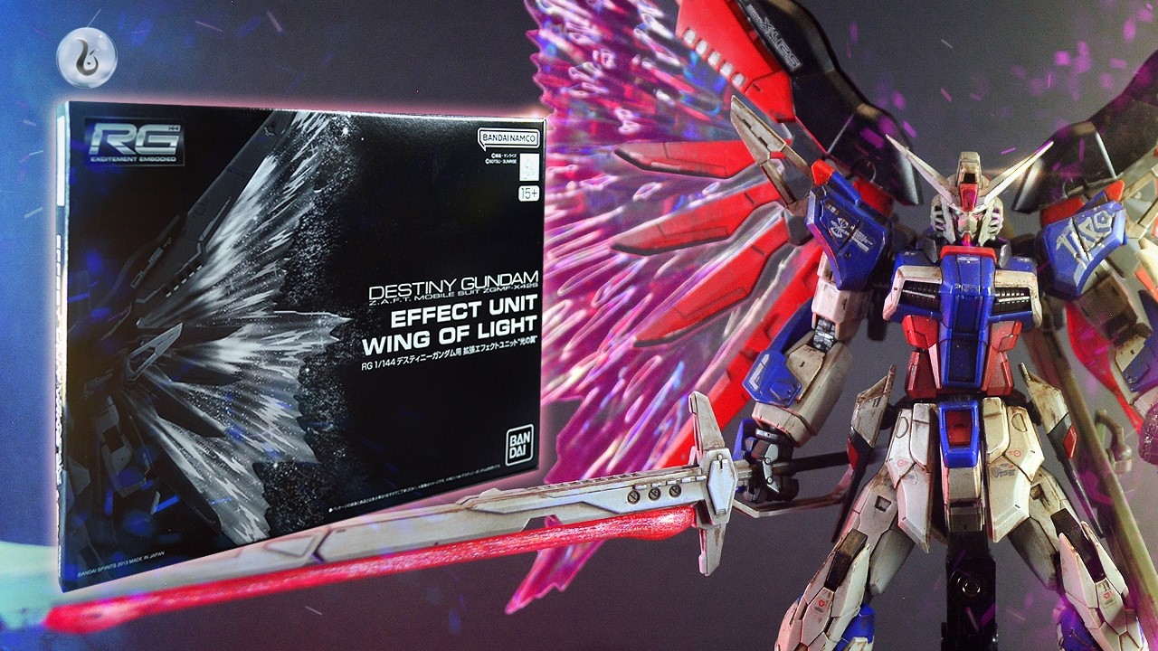 RG Destiny Gundam Effect Unit Wing Of Light | デスティニーガンダム