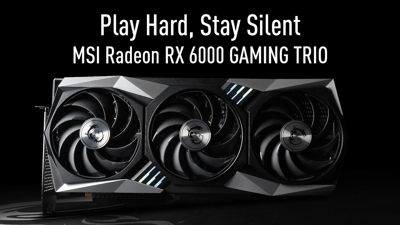 Radeon RX 6800 XT GAMING X TRIO 16G | MSI グラフィックボード