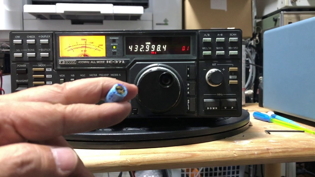 IC-2500 修理完了【2023/09/20】 - YouTube