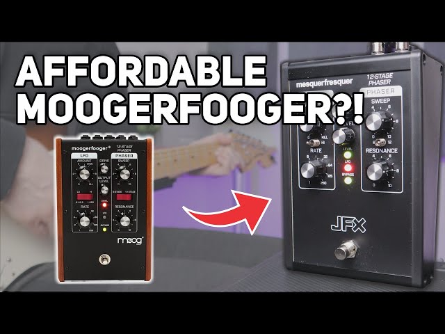 JFX Revives the Moogerfooger 12-Stage Phaser - YouTube