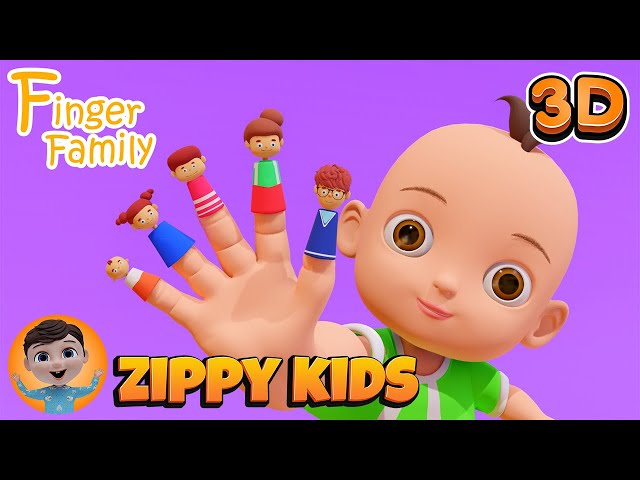 Finger Family | Zippy Kids Nursery Rhymes & Kids Songs - YouTube