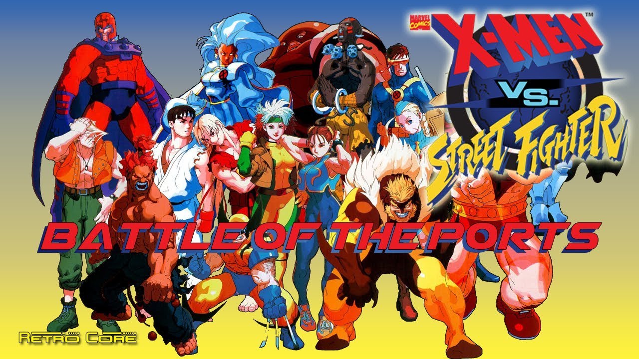 Battle of the Ports - X-Men VS Street Fighter (エックスメン VS