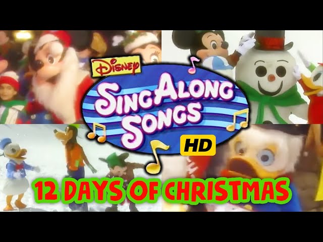 Disney Sing Along Songs: The 12 Days of Christmas HD 1080