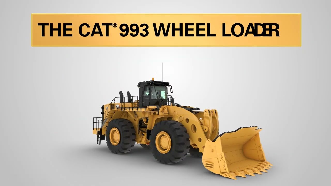 Experience the Cat® 993 Wheel Loader - YouTube