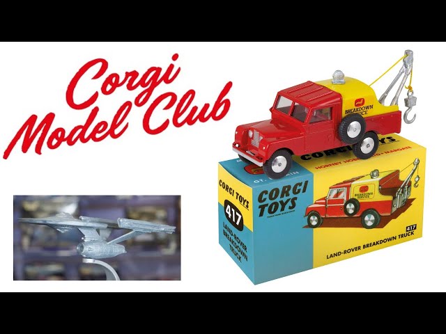 Corgi Model Club Land Rover Plus Some Good News - YouTube