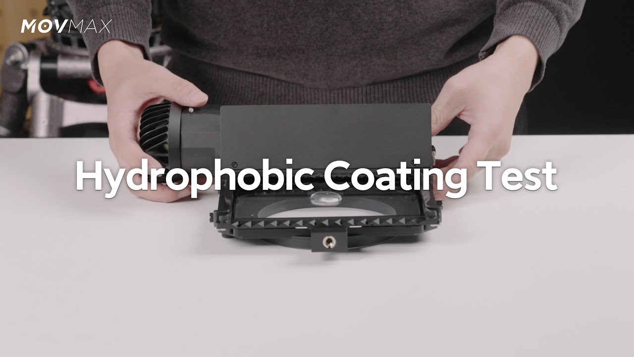 Movmaxがレンズの曇りを防ぐ、Movmax Hurricaneレインディフレクターを