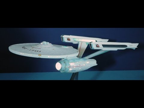 Second Look: Bandai 1/850 USS Enterprise NCC-1701 Refit - YouTube