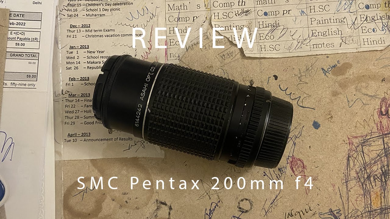 SMC Pentax M 200mm f4: Review - YouTube